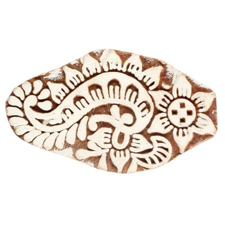 Set of 1 Piece New Wooden Printing Block